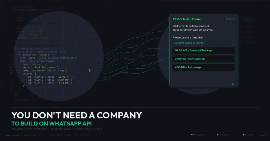 You Don't Need a Company to Build on WhatsApp API